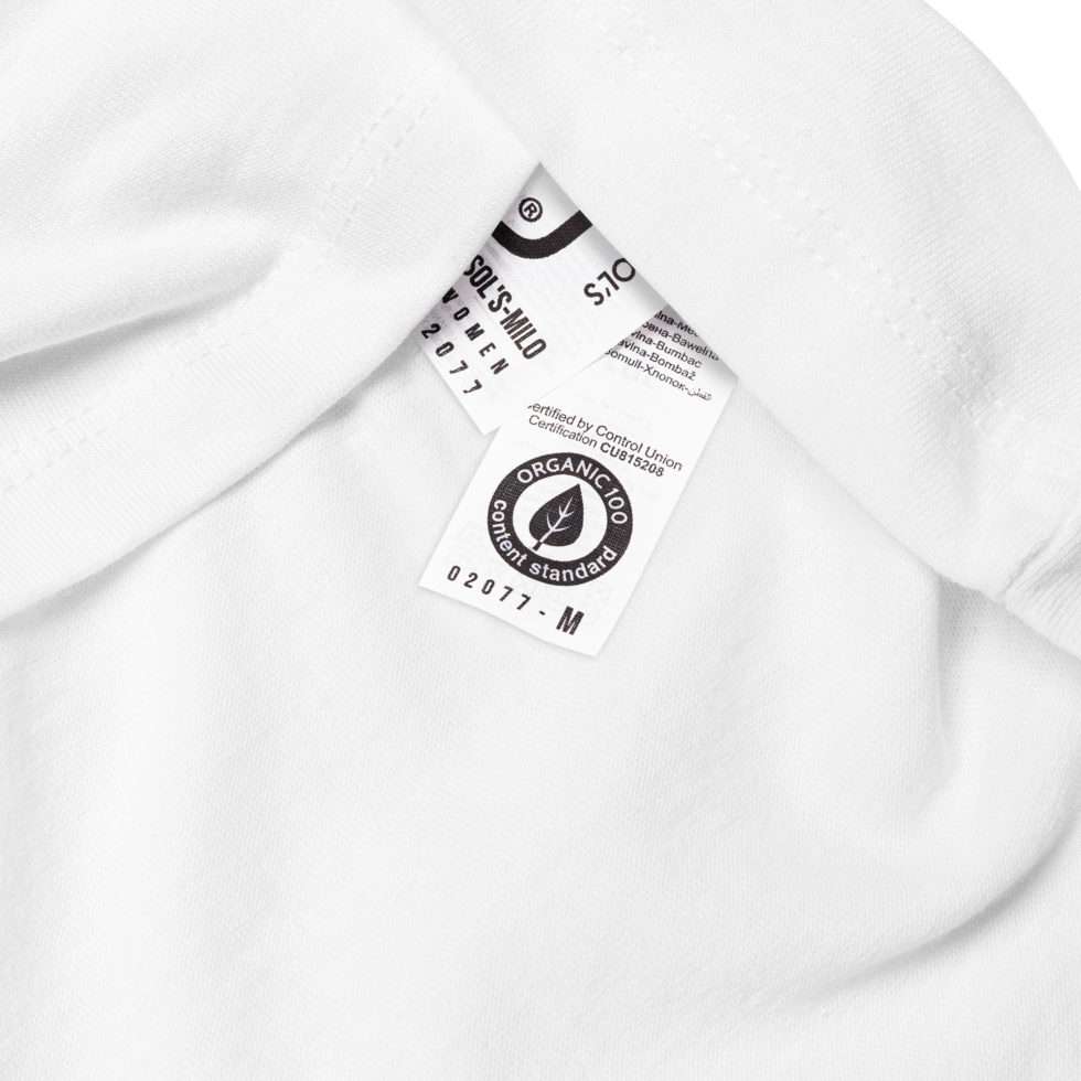 Creative Collection - T-shirt blanc en coton biologique - Broderie 4