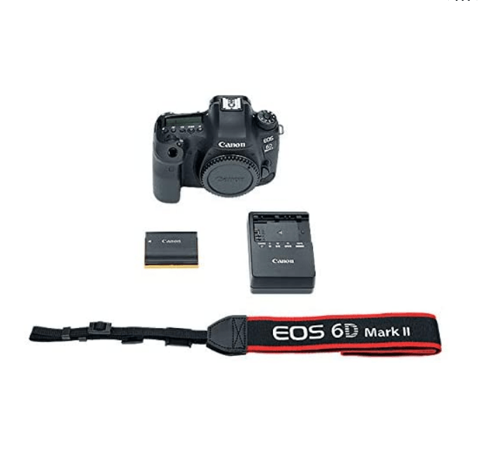Appareil photo numerique - CANON EOS 6 D MARK II- materiel inclus 2 - kit fourni avec l'achat de l'appareil photo