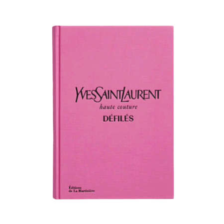 Yves Saint Laurent  - Livre rose des défilés